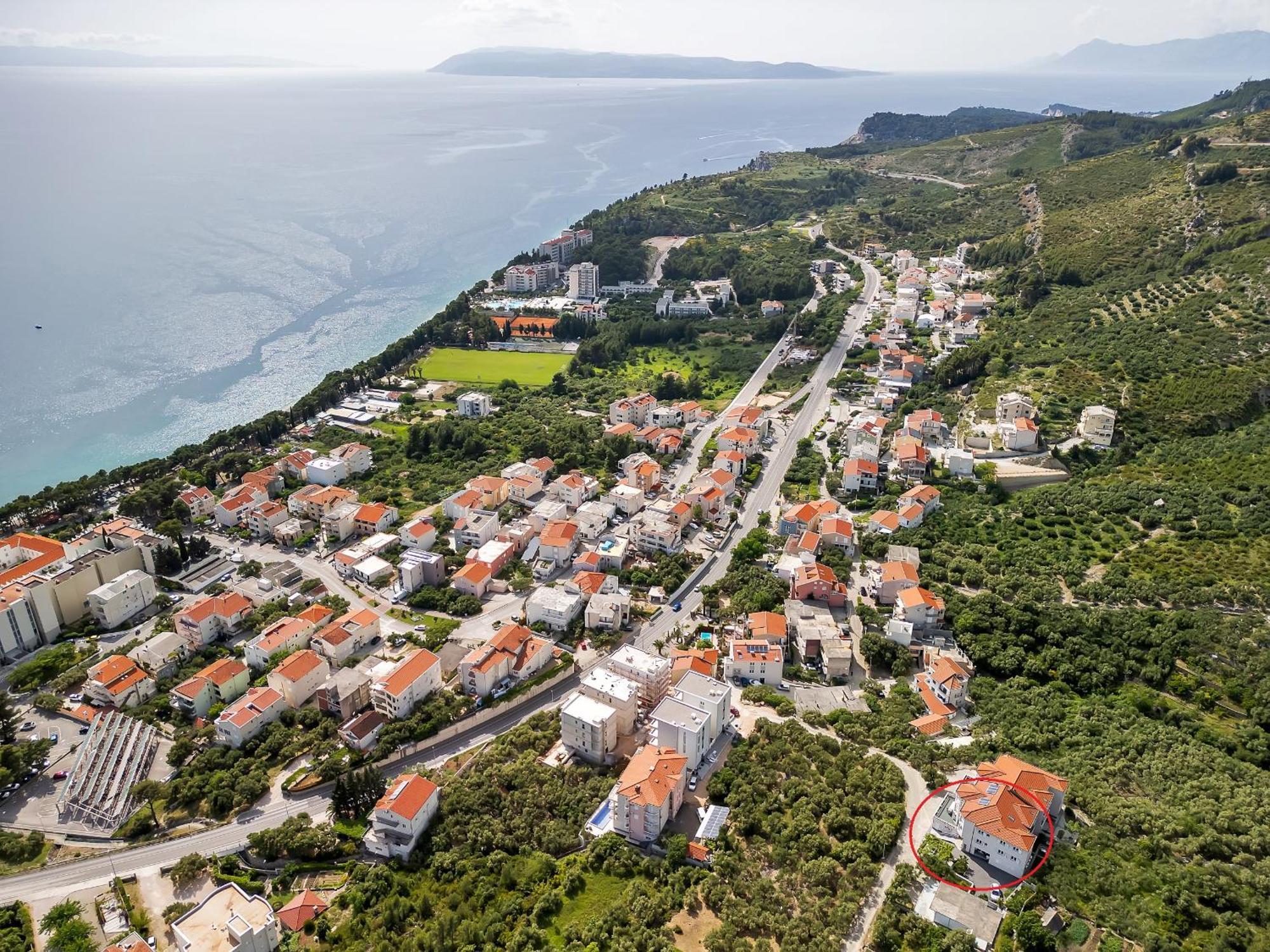 Apartments Villa Katarina Tučepi エクステリア 写真